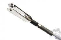 Prefabrikovaná tyč s kovovou vidlicou M2, 1 kus.