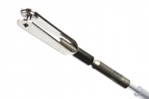 Prefabrikovaná tyč s kovovou vidlicou M2, 1 kus.