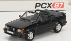 Premium classixxs Ford england Escort Mkiv Cabriolet Open 1986 1:87 čierna