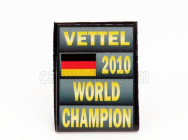 Príslušenstvo Cartrix F1 Doska majstra sveta v boxoch - Red Bull Rb5 Red Bull N 5 Sezóna 2010 Sebastian Vettel 1:43 Sivá čierna žltá