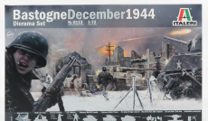 Príslušenstvo Italeri Diorama - Vojnová súprava - Bastogne december 1944 1:72 /