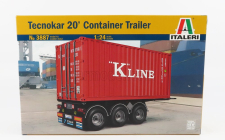 Príslušenstvo Italeri Tecnokar Trailer Container 20' 1:24 /