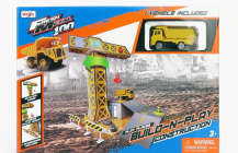 Maisto Accessories Diorama – Set Build Construction With Truck 1:43 žlto-sivá