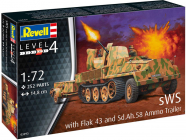 Revell sWS mit Flak-Aufbau als Sfl. mit 3,7 cm Flak 43 (1:72)