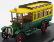 Rio-models Fiat 18bl Bus Bracigiano - Camarelle 1916 1:43 Zeleno-žltá