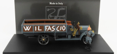 Rio-models Fiat 18bl Truck - W Il Fascio - La Marcia Su Roma 22 Ottobre 1922 S figúrkami 1:43 Military Grey