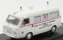 Rio-models Fiat 238 Van Ambulanza - Ambulancia - Dono Della Cassa Di Risparmio Pesaro Volontari Del Soccorso 1:43 Biela