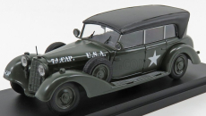Rio-models Mercedes benz 770w Cabriolet Closed U.s.a. Army 1945 1:43 Vojenská zelená čierna