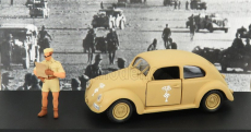 Rio-models Volkswagen Kommandeur Africa Korps 1941 S figúrkami 1:43 Vojenský Písek