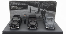 Rio-models Volkswagen Set 3x Beetle Kafer Kdf-wagens Presentation 26-may-1938 1:43 Black Grey