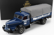 Road-kings Krupp Titan Swl80 Dachser Truck Canvas Top Telonato 2-assi 1950 1:18 Dark Blue Black