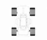 Robomaster S1 – hliníkové blatníky (4 ks)