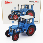 Schuco IFA Rs 01 Pioner Traktor 1950 1:32 Modrá biela