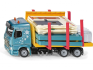 SIKU Super – nákladné auto prevážajúce montovaný dom 1:50