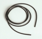 Silikónový kábel 1,0qmm, 17AWG, 1 meter, čierny