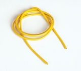Silikónový kábel 2,6qmm, 13AWG, 1 meter, žltý