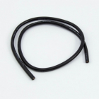 Silikonový kábel 3,3 qmm, 12 AWG, 0,5 m, čierny