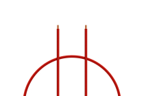 Silikónový kábel 6,0 mm2 1 m (červený)