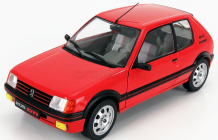 Solido Peugeot 205 1.9 Gti 1988 1:18 Červená