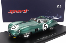 Spark-model Aston martin Dbr1 3.0l Spider Team David Brown Racing Dept. N 5 Víťaz 24h Le Mans 1959 R.salvadori - C.shelby - Con Vetrina - S vitrínou 1:18 Zelená