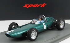 Spark-model BRM P57 N 6 Winner Monaco Gp 1963 G.hill - Con Vetrina - S vitrínou 1:18 Green Met