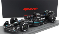 Spark-model Mercedes gp F1 W14 Team Mercedes-amg Petronas Formula One N 63 Sezóna 2023 George Russel 1:18 Matt Black