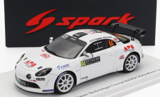 Spark-model Renault Alpine A110 Rally Rgt Team Chazel Technologie Course N 64 3rd Rgt Rally Montecarlo 2023 E.royere - G.dini 1:43 White