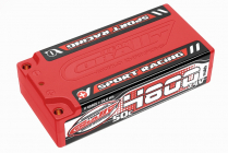 Sport Racing 50C LiPo Shorty Hardcase-4800mAh-7,4V-4mm Bullit (35,5Wh)