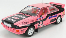 Sun-star Audi Quattro A1 N 23 French Rallycross 1987 C.caly 1:18 Ružová čierna