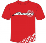 SWORKz Originálne červené tričko veľkosť 3XL