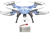 Dron Syma X5HW, modrá + náhradná batéria