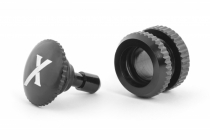 Tankovací ventil (X logo), čierny