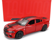 Tayumo Dodge Charger Coupe 2023 1:36 Červená čierna