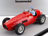Tecnomodel Ferrari F1 500 F2 N 15 Winner British Gp Alberto Ascari (s figúrkou pilota) 1952 Majster sveta 1:18 Červená