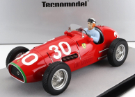 Tecnomodel Ferrari F1 500 F2 N 30 Winner Swiss Gp (s figúrkou pilota) 1952 Piero Taruffi 1:18 Red