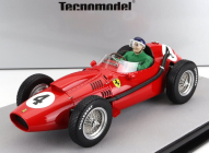 Tecnomodel Ferrari F1 Dino 246 N 4 Winner French Gp Mike Hawthorn (s figúrkou pilota) Majster sveta 1958 1:18 Červená