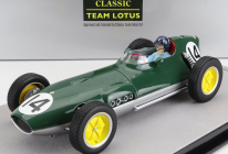Tecnomodel Lotus F1 16 N 14 Dutch Gp (s figúrkou pilota) 1959 Graham Hill 1:18 British Racing Green Silver