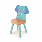 Tidlo Drevená stolička Zvierací slon