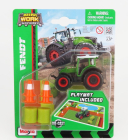 Maisto Fendt 209 Vario Tractor With Playmat 2022 1:64 zeleno-biela