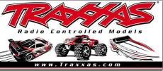 Traxxas - racing banner 0.9x2.1m