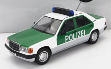 Triple9 Mercedes benz 190e (w201) Polizei Nemecko 1993 1:18 Bielozelený