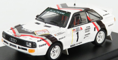 Trofeu Audi Quattro Sport N 1 Winner Rally Stadte 1984 - Štart Pretek Verzia W.rohrl - C.geistdorfer 1:43 Biela