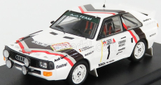 Trofeu Audi Quattro Sport (nočná verzia) N 1 Winner Rally Stadte 1984 - Sobotná verzia W.rohrl - C.geistdorfer 1:43 Biela