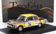 Trofeu BMW 2002ti (nočná verzia) N 34 Rally Montecarlo 1975 P.bos - C.durkaleck 1:43 Žltá Čierna