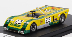 Trofeu Chevron B21 Fvc Cosworth N 23 Rally Vila Real 1972 Paco Josa 1:43 Žltozelená