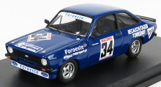 Trofeu Ford england Escort Mkii N 34 Rally Vila Do Conde 1980 A.carreira 1:43 Modrá