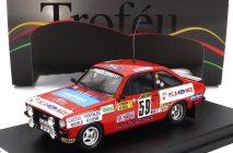 Trofeu Ford england Escort Mkii Rs2000 (nočná verzia) N 59 Rally Montecarlo 1982 C.baroni - R.baud 1:43 Red
