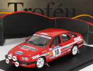 Trofeu Ford england Sierra Xr4x4 (nočná verzia) N 10 Rally Nový Zéland 1988 B.stokes - G.adams 1:43 Červená Biela