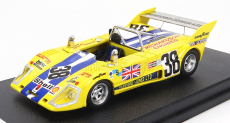 Trofeu Lola T292 Team Rays Racing N 38 24h Le Mans 1975 Nigel Clarkson - Derek Worthington 1:43 Žltá