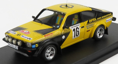 Trofeu Opel Kadett C Gt/e (nočná verzia) N 16 4th Rally Montecarlo 1976 Walter Rohrl - Jochen Berger 1:43 Žltá čierna